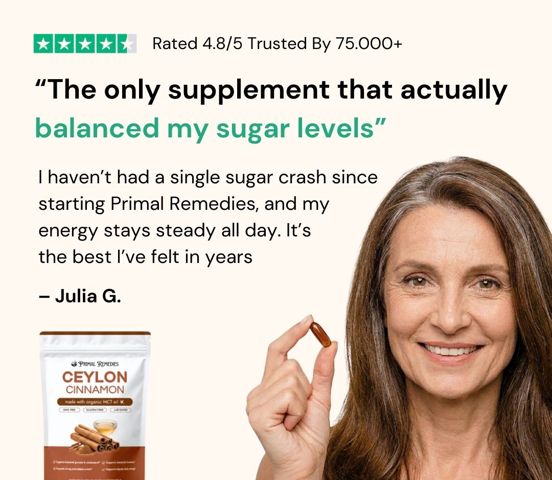 Ceylon Cinnamon 7200mg Equivalent with MCT Oil